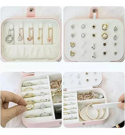 Portable Jewelry Organizer™ – Keep Your Jewelry Safe and Stylish!